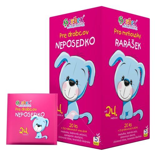 Zobrazit detail výrobku HERBEX Rarášek pro mrňousky 20 x 1,5 g Zobrazit detail výrobku HERBEX Rarášek pro mrňousky 20 x 1,5 g