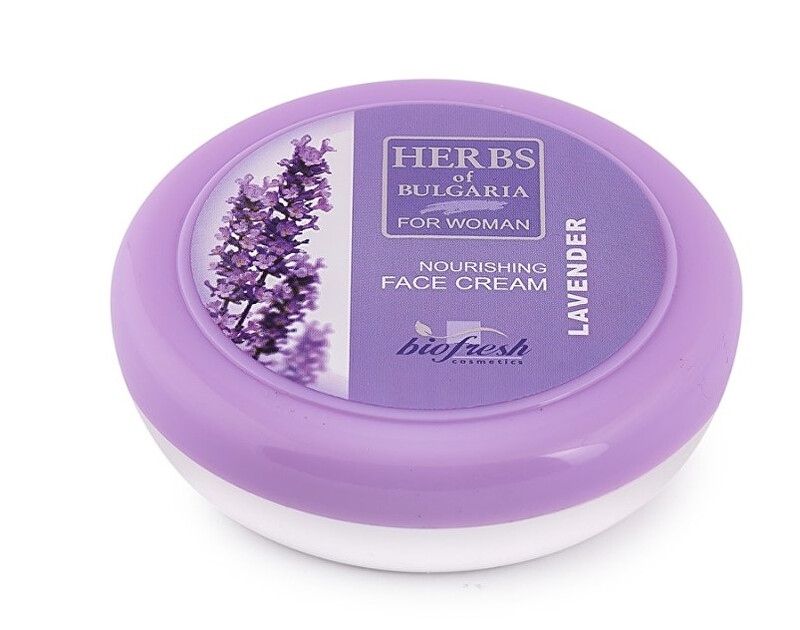 HERBS OF BULGARIA - LAVENDER Krém na tvár vyživujúci z levandule 100 ml