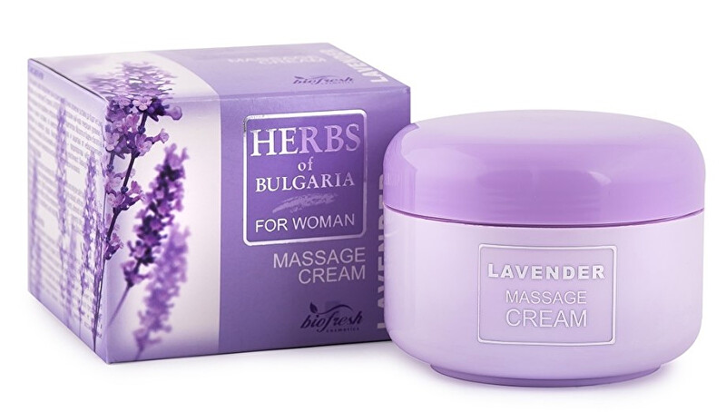 HERBS OF BULGARIA - LAVENDER Masážny krém z levandule 330 ml