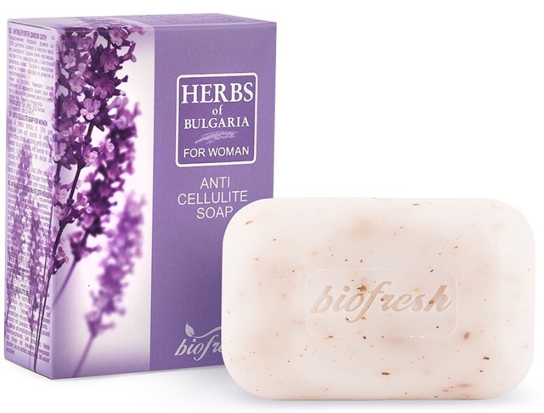 HERBS OF BULGARIA - LAVENDER Mydlo proti celulitíde z levandule 100 g
