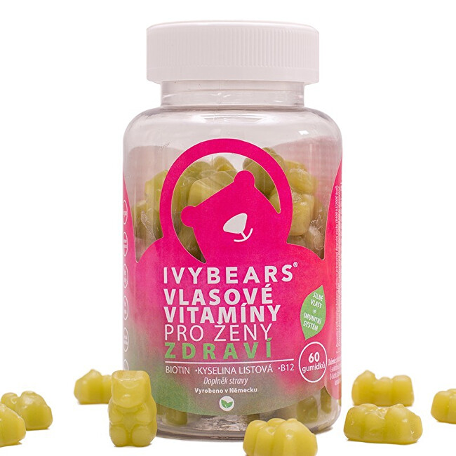 Zobrazit detail výrobku IVY Bears Vlasové vitamíny pro ženy 60 ks - ZDRAVÍ Zobrazit detail výrobku IVY Bears Vlasové vitamíny pro ženy 60 ks - ZDRAVÍ
