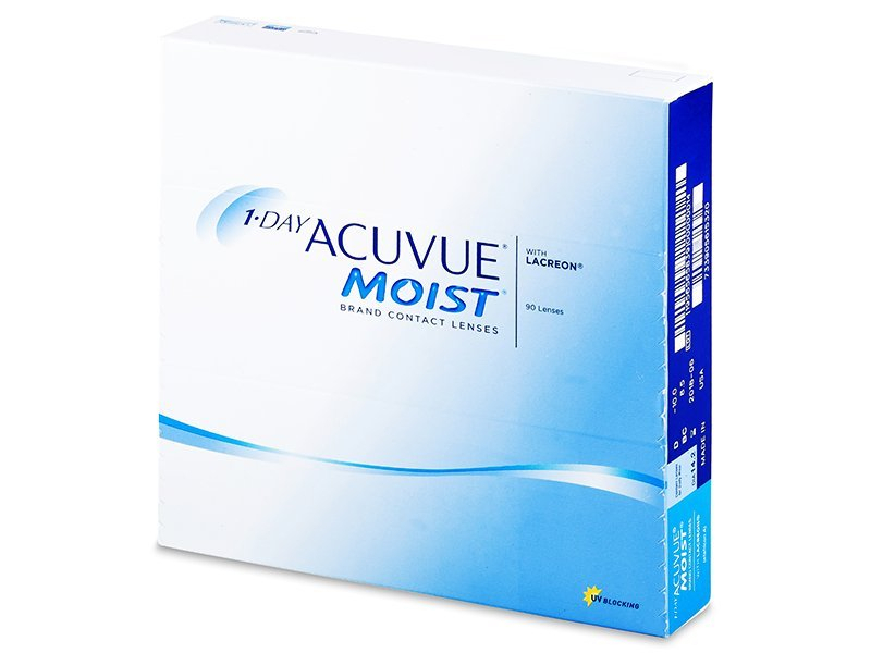 Zobrazit detail výrobku Johnson&Johnson Acuvue Moist 1-DAY 90 čoček -2,75 Zobrazit detail výrobku Johnson&Johnson Acuvue Moist 1-DAY 90 čoček -2,75