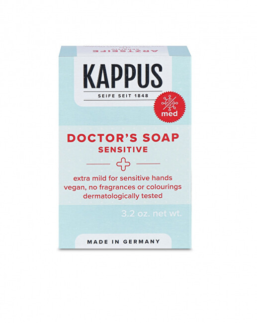 Zobrazit detail výrobku Kappus Lékařské mýdlo SENSITIVE 100 g 3-0526 Zobrazit detail výrobku Kappus Lékařské mýdlo SENSITIVE 100 g 3-0526