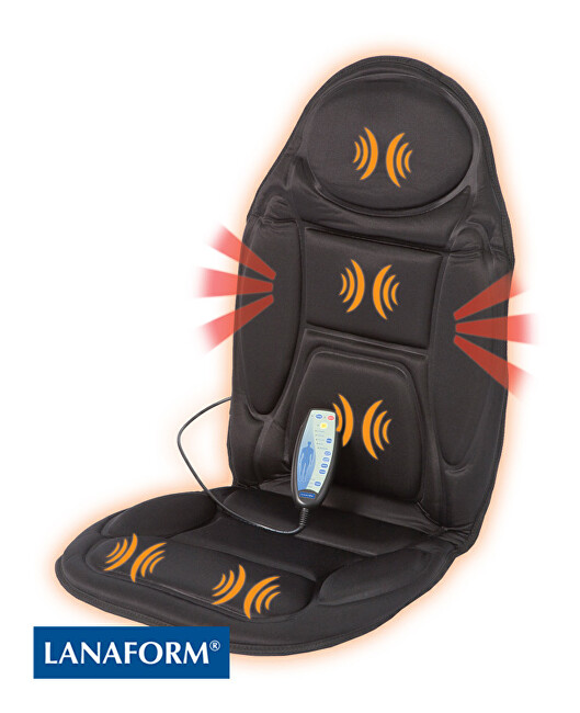 Zobrazit detail výrobku Lanaform Back Massager masážní podložka na křeslo s ohřevem Zobrazit detail výrobku Lanaform Back Massager masážní podložka na křeslo s ohřevem
