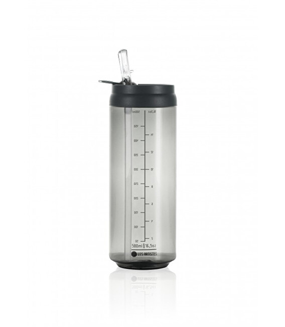 Zobrazit detail výrobku LES ARTISTES Cestovní láhev 500 ml Transparent Dark Grey Zobrazit detail výrobku LES ARTISTES Cestovní láhev 500 ml Transparent Dark Grey