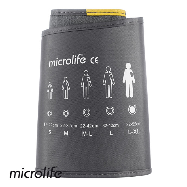 Zobrazit detail výrobku Microlife Manžeta k tlakoměru, velikost L-XL 32 - 52 cm Zobrazit detail výrobku Microlife Manžeta k tlakoměru, velikost L-XL 32 - 52 cm