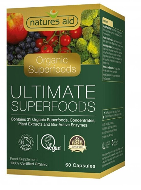 Zobrazit detail výrobku Natures Aid Extrakty superpotravin a enzymů 60 tablet Zobrazit detail výrobku Natures Aid Extrakty superpotravin a enzymů 60 tablet