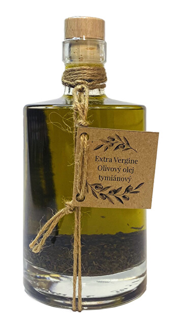 Zobrazit detail výrobku Nikoleta-Maria Extra Vergine olivový olej s tymiánem 500 ml Zobrazit detail výrobku Nikoleta-Maria Extra Vergine olivový olej s tymiánem 500 ml