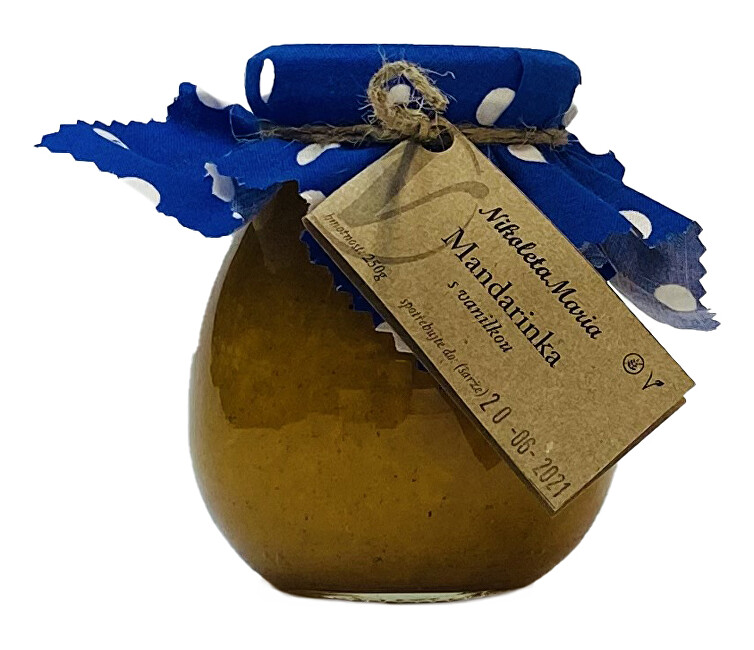 Zobrazit detail výrobku Nikoleta-Maria Mandarinka s vanilkou 250 g Zobrazit detail výrobku Nikoleta-Maria Mandarinka s vanilkou 250 g
