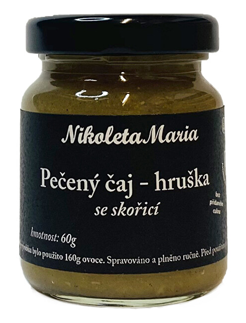 Zobrazit detail výrobku Nikoleta-Maria Pečený čaj hruška se skořicí 60 ml Zobrazit detail výrobku Nikoleta-Maria Pečený čaj hruška se skořicí 60 ml