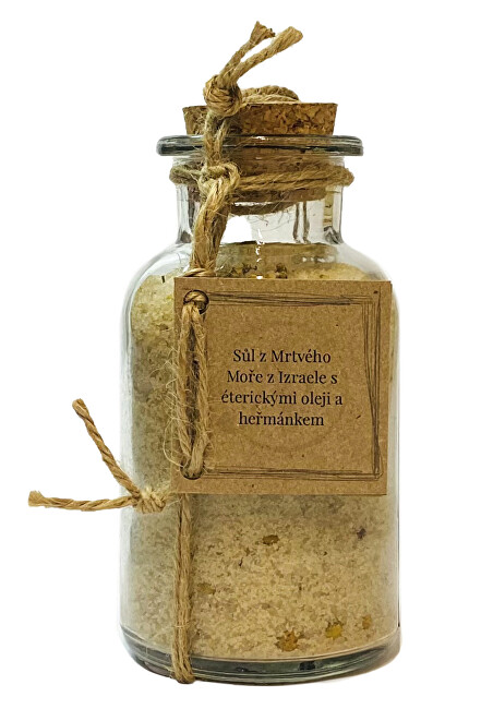 Zobrazit detail výrobku Nikoleta-Maria Sůl z mrtvého moře s éterickými oleji a heřmánkem 300 g Zobrazit detail výrobku Nikoleta-Maria Sůl z mrtvého moře s éterickými oleji a heřmánkem 300 g