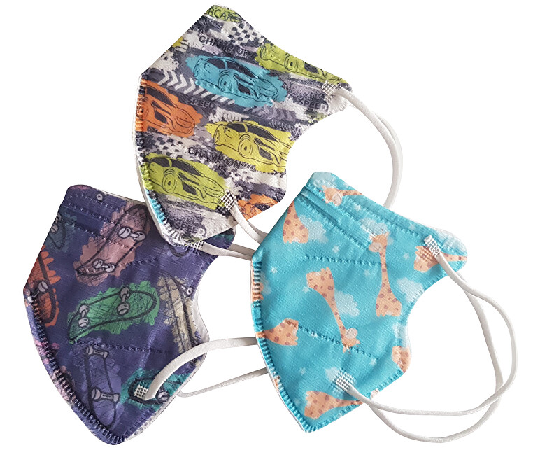 Zobrazit detail výrobku Angelmask Dětský respirátor FFP2 chlapecký 10 ks Zobrazit detail výrobku Angelmask Dětský respirátor FFP2 chlapecký 10 ks