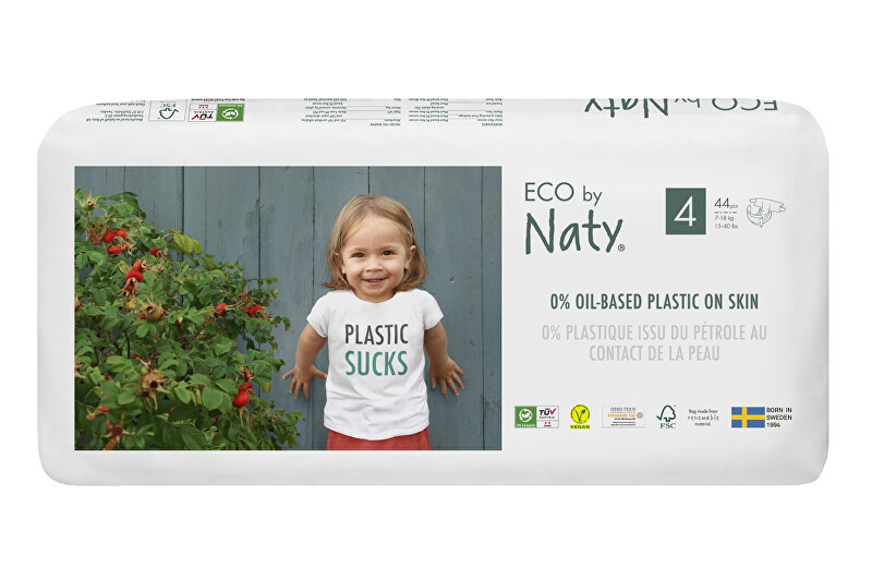 Zobrazit detail výrobku Eco by Naty Plenky Naty Maxi 7 - 18 kg - ECONOMY PACK 44 ks Zobrazit detail výrobku Eco by Naty Plenky Naty Maxi 7 - 18 kg - ECONOMY PACK 44 ks