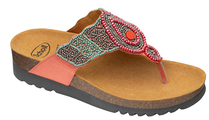 Zobrazit detail výrobku Scholl Zdravotní obuv - PANAMA` SatinBds-W - Coral/Multi 37 Zobrazit detail výrobku Scholl Zdravotní obuv - PANAMA` SatinBds-W - Coral/Multi 37