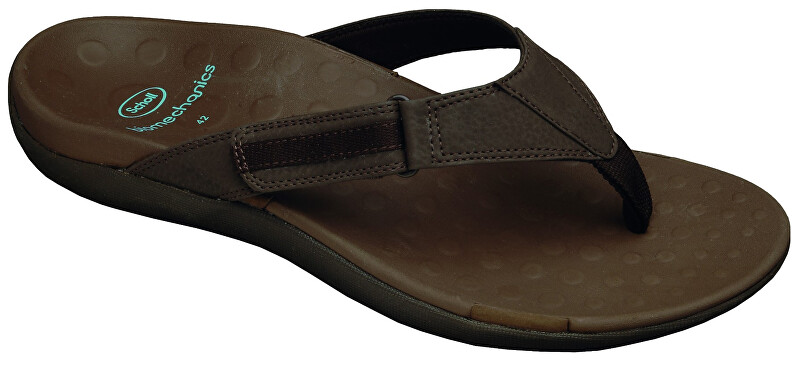 Scholl Zdravotná obuv RYDER PU + Tex-M - Dk Brown 40