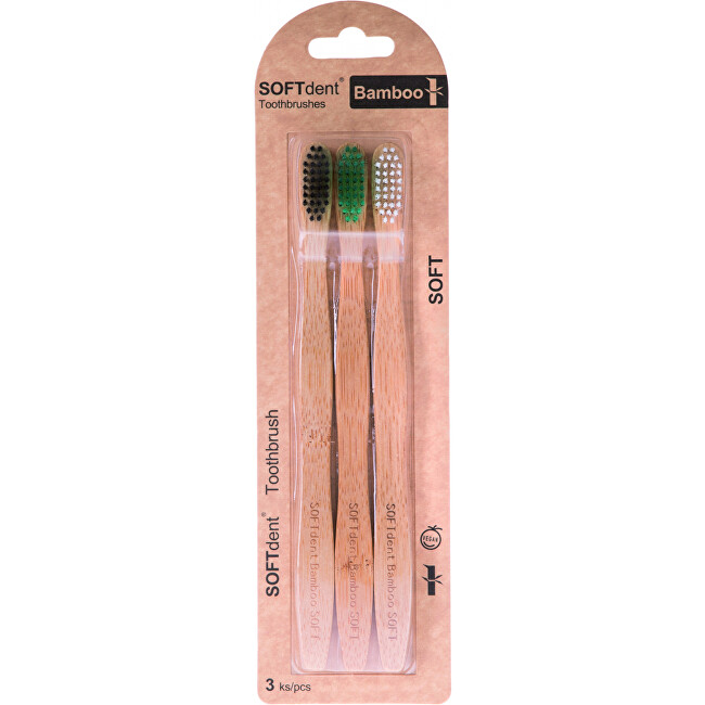 Zobrazit detail výrobku SOFTdent BAMBOO zubní kartáček - soft 3 ks Zobrazit detail výrobku SOFTdent BAMBOO zubní kartáček - soft 3 ks