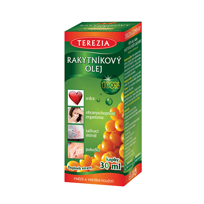 Zobrazit detail výrobku Terezia Company TEREZIA Rakytníkový olej kapky 30 ml Zobrazit detail výrobku Terezia Company TEREZIA Rakytníkový olej kapky 30 ml