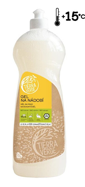 Zobrazit detail výrobku Tierra Verde Gel na nádobí s BIO citronovou silicí lahev 1 l Zobrazit detail výrobku Tierra Verde Gel na nádobí s BIO citronovou silicí lahev 1 l