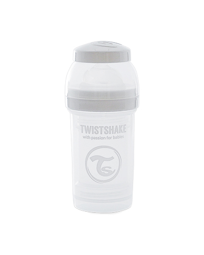 Zobrazit detail výrobku TWISTSHAKE Kojenecká láhev Anti-Colic 180 ml bílá Zobrazit detail výrobku TWISTSHAKE Kojenecká láhev Anti-Colic 180 ml bílá