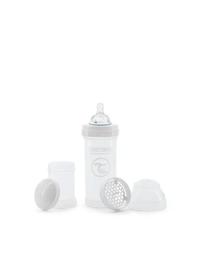 Zobrazit detail výrobku TWISTSHAKE Kojenecká láhev Anti-Colic 260 ml bílá Zobrazit detail výrobku TWISTSHAKE Kojenecká láhev Anti-Colic 260 ml bílá