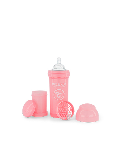Zobrazit detail výrobku TWISTSHAKE Kojenecká lahev Anti-Colic 260 ml pastelově růžová Zobrazit detail výrobku TWISTSHAKE Kojenecká lahev Anti-Colic 260 ml pastelově růžová