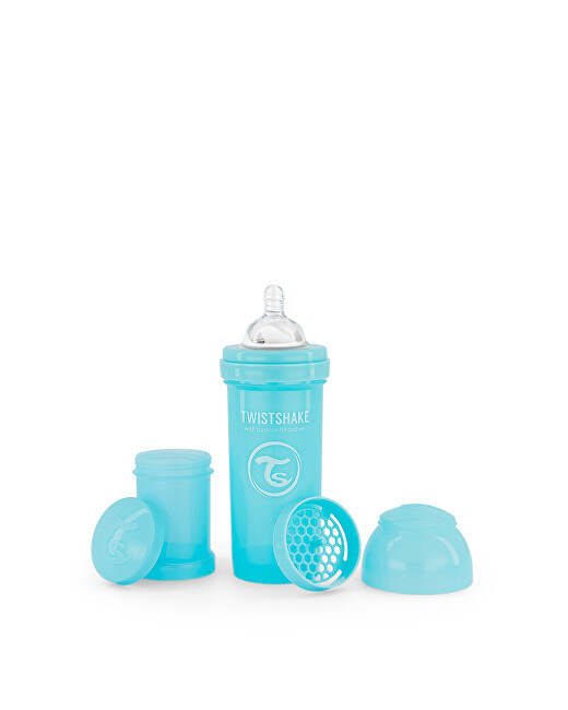 Zobrazit detail výrobku TWISTSHAKE Kojenecká láhev Anti-Colic 260 ml pastelově modrá Zobrazit detail výrobku TWISTSHAKE Kojenecká láhev Anti-Colic 260 ml pastelově modrá