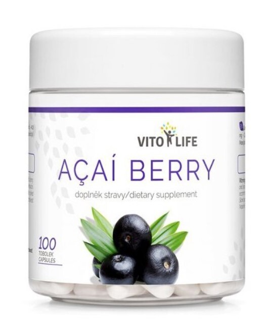Zobrazit detail výrobku Vito life Acai Berry 100 tobolek Zobrazit detail výrobku Vito life Acai Berry 100 tobolek