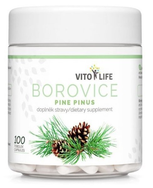 Zobrazit detail výrobku Vito life Borovice Pinus 100 tobolek Zobrazit detail výrobku Vito life Borovice Pinus 100 tobolek