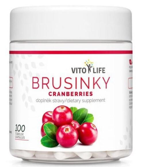 Zobrazit detail výrobku Vito life Brusinky 100 tobolek Zobrazit detail výrobku Vito life Brusinky 100 tobolek
