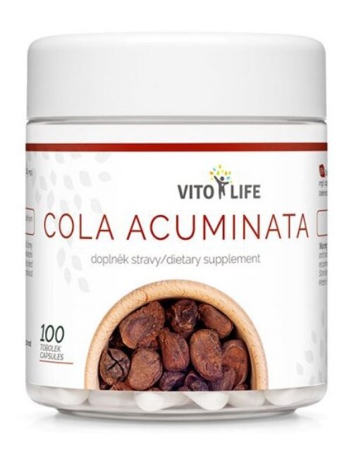 Zobrazit detail výrobku Vito life Cola acuminata, 100 tobolek Zobrazit detail výrobku Vito life Cola acuminata, 100 tobolek