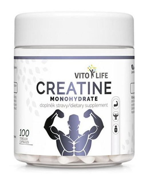 Zobrazit detail výrobku Vito life Creatine monohydrate 100 tobolek Zobrazit detail výrobku Vito life Creatine monohydrate 100 tobolek