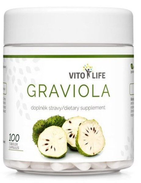 Zobrazit detail výrobku Vito life Graviola 100 tobolek Zobrazit detail výrobku Vito life Graviola 100 tobolek
