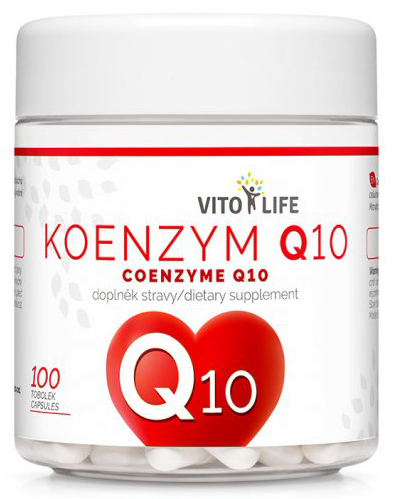 Zobrazit detail výrobku Vito life Koenzym Q10, 100 tobolek Zobrazit detail výrobku Vito life Koenzym Q10, 100 tobolek