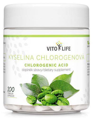 Zobrazit detail výrobku Vito life Kyselina chlorogenová, 100 tobolek Zobrazit detail výrobku Vito life Kyselina chlorogenová, 100 tobolek