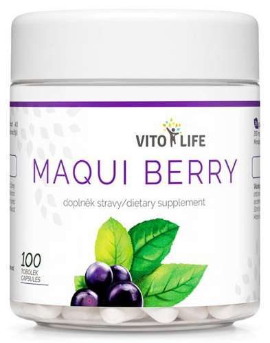 Zobrazit detail výrobku Vito life Maqui berry 1440 mg, 100 tobolek Zobrazit detail výrobku Vito life Maqui berry 1440 mg, 100 tobolek