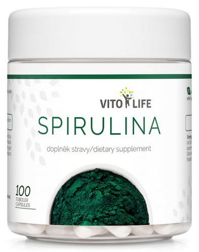 Zobrazit detail výrobku Vito life Spirulina 360 mg, 100 tobolek Zobrazit detail výrobku Vito life Spirulina 360 mg, 100 tobolek