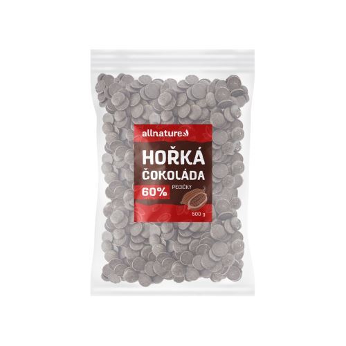 Allnature Horká čokoláda 60% 500 g