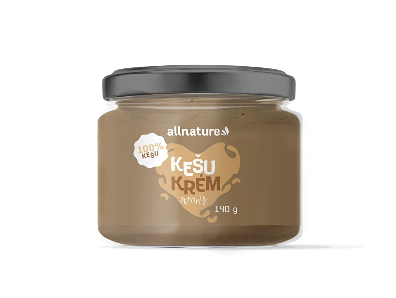 Zobrazit detail výrobku Allnature Kešu krém 140g Zobrazit detail výrobku Allnature Kešu krém 140g