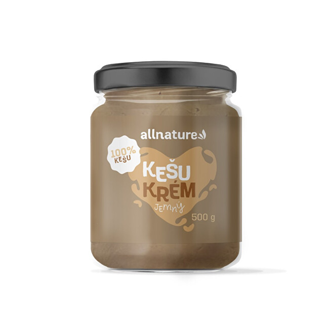 Zobrazit detail výrobku Allnature Kešu krém 500 g Zobrazit detail výrobku Allnature Kešu krém 500 g