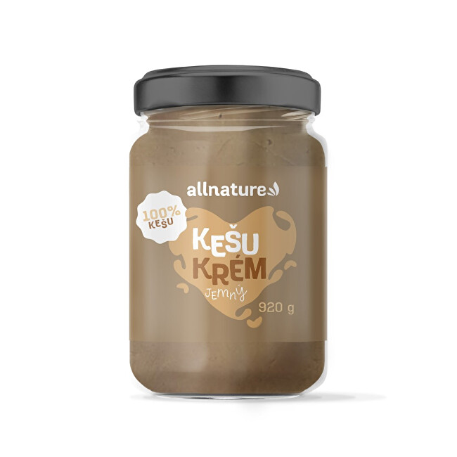 Zobrazit detail výrobku Allnature Kešu krém 920 g Zobrazit detail výrobku Allnature Kešu krém 920 g