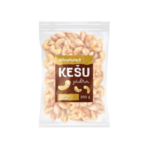 Zobrazit detail výrobku Allnature Kešu pražené solené 250 g Zobrazit detail výrobku Allnature Kešu pražené solené 250 g