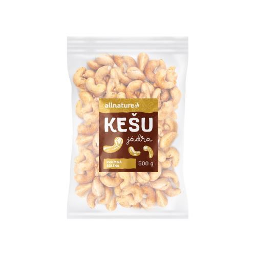 Zobrazit detail výrobku Allnature Kešu pražené solené 500 g Zobrazit detail výrobku Allnature Kešu pražené solené 500 g