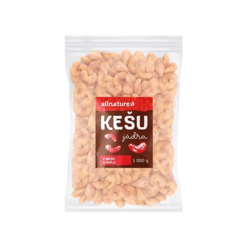 Zobrazit detail výrobku Allnature Kešu v medu a chilli 1 000 g Zobrazit detail výrobku Allnature Kešu v medu a chilli 1 000 g