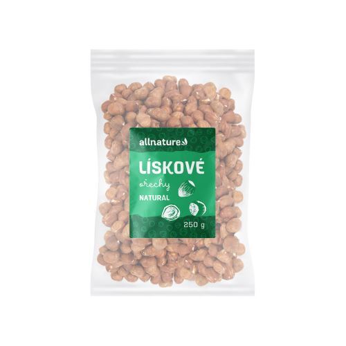 Zobrazit detail výrobku Allnature Lískové ořechy 250 g Zobrazit detail výrobku Allnature Lískové ořechy 250 g