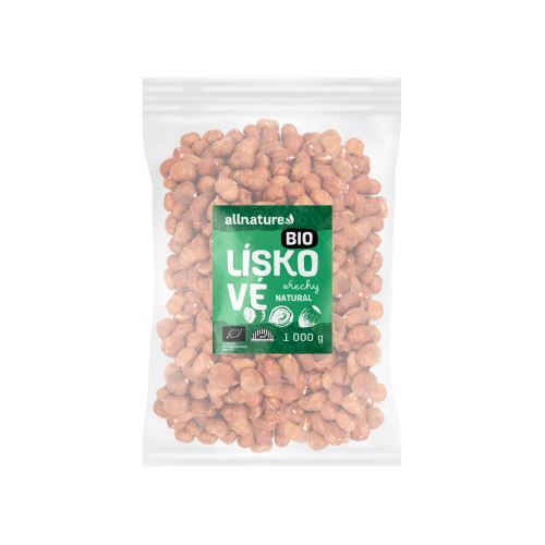 Zobrazit detail výrobku Allnature Lískové ořechy BIO 1 000 g Zobrazit detail výrobku Allnature Lískové ořechy BIO 1 000 g