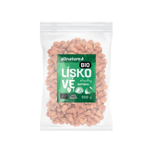 Zobrazit detail výrobku Allnature Lískové ořechy BIO 500 g Zobrazit detail výrobku Allnature Lískové ořechy BIO 500 g