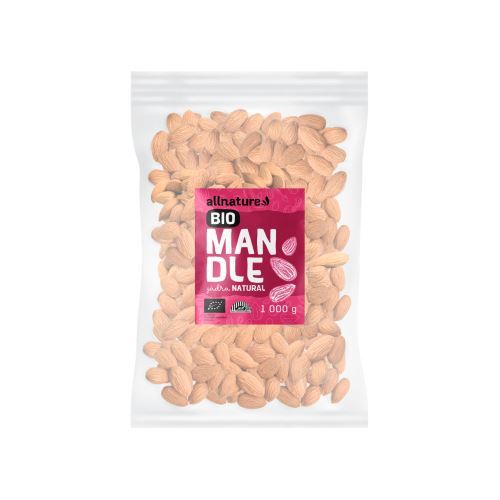 Zobrazit detail výrobku Allnature Mandle jádra BIO 1 000 g Zobrazit detail výrobku Allnature Mandle jádra BIO 1 000 g