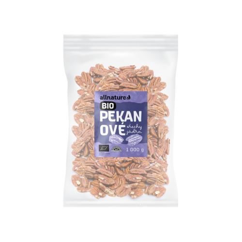 Zobrazit detail výrobku Allnature Pekanové ořechy BIO 1 000 g Zobrazit detail výrobku Allnature Pekanové ořechy BIO 1 000 g