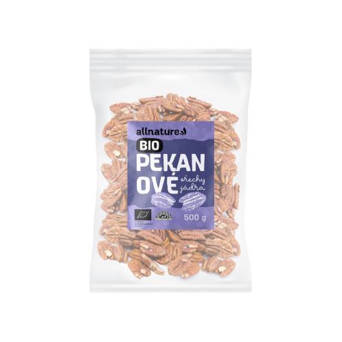Zobrazit detail výrobku Allnature Pekanové ořechy BIO 500 g Zobrazit detail výrobku Allnature Pekanové ořechy BIO 500 g
