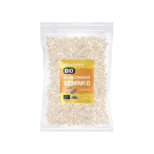 Zobrazit detail výrobku Allnature Slunečnicové semínko BIO 500 g Zobrazit detail výrobku Allnature Slunečnicové semínko BIO 500 g